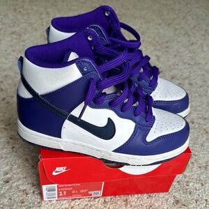 Nike Dunk High 'Electro Purple Midnight Navy' DH9753-100